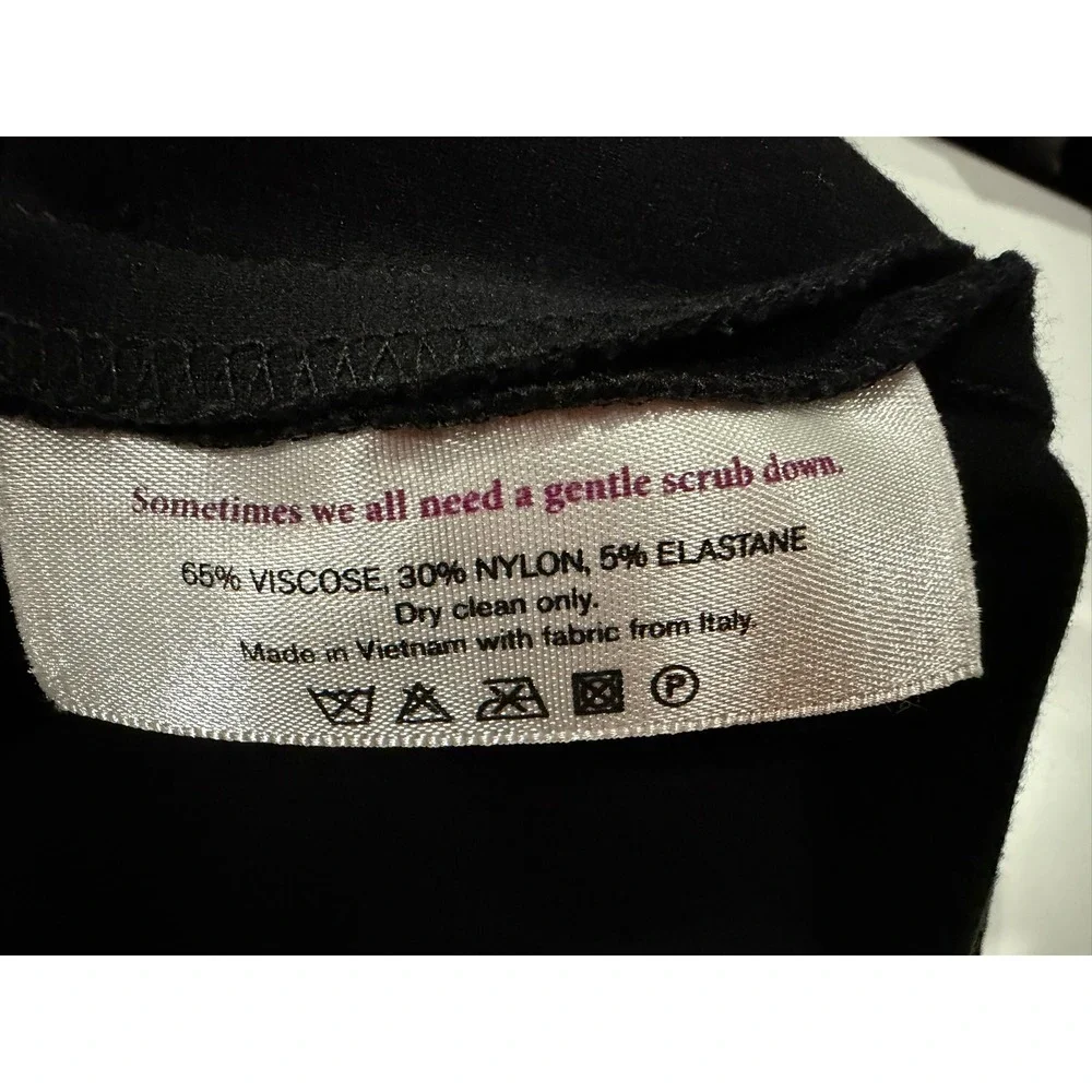 MM.LaFleur Noho Skirt Black Pencil Knee Length Professional Workwear Size 14